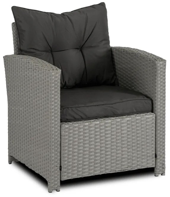 JAKS Mobilier ratan gri Colorado