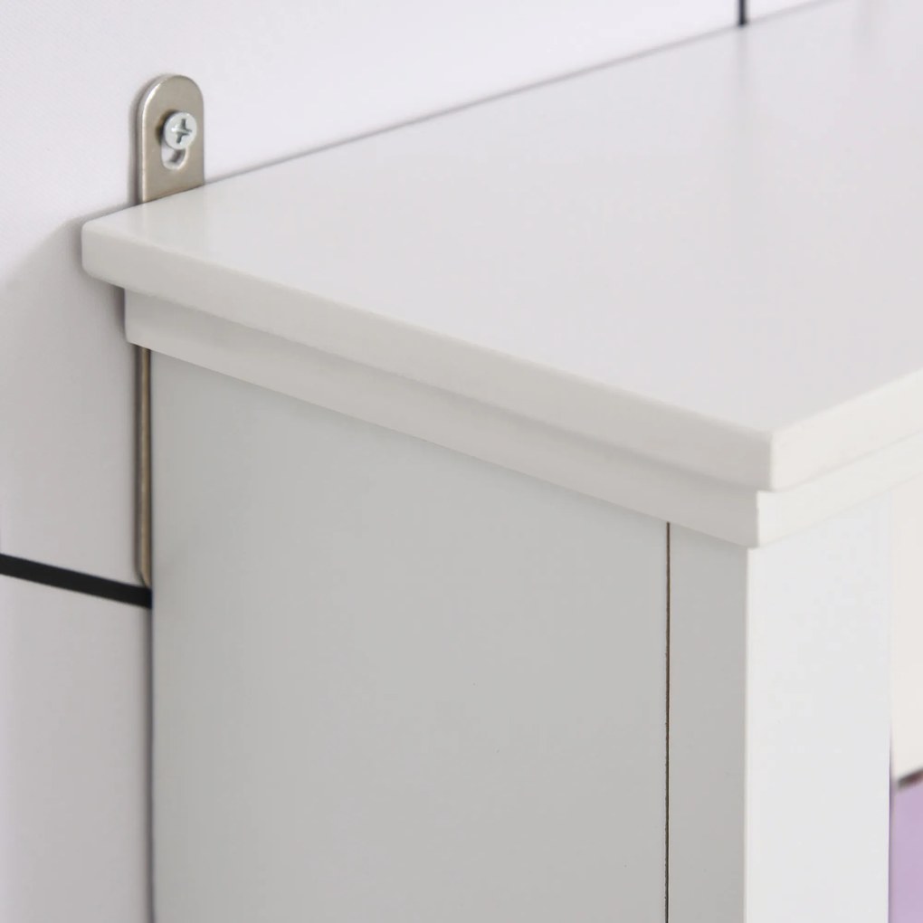 HomCom dulap medicamente, rafturi reglabile 53x14.5x50.5cm | AOSOM RO