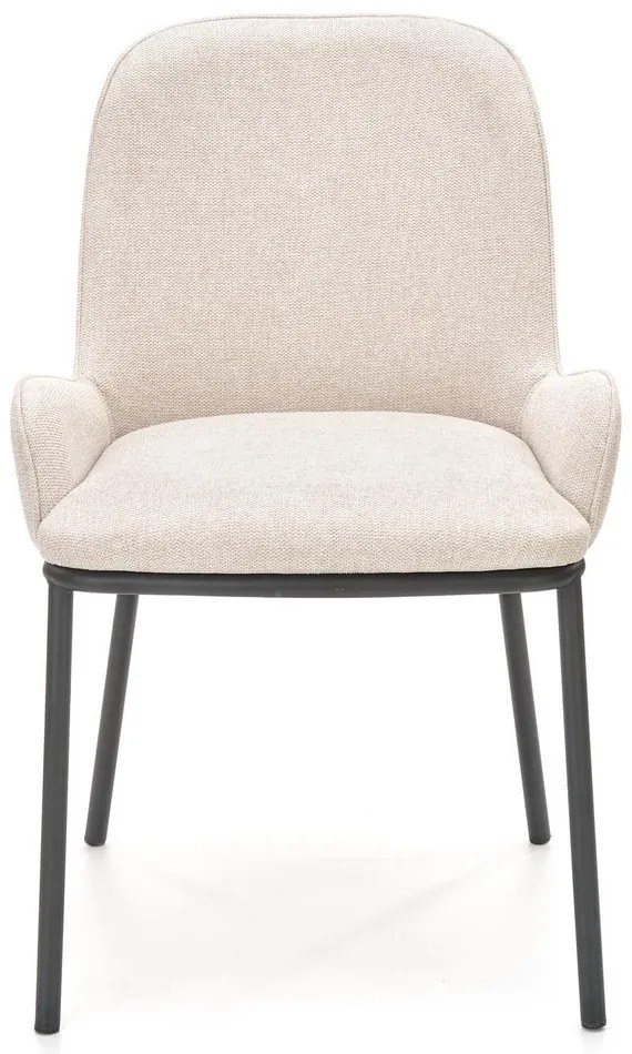 Scaun de bucaterie Bellamy, bej/negru