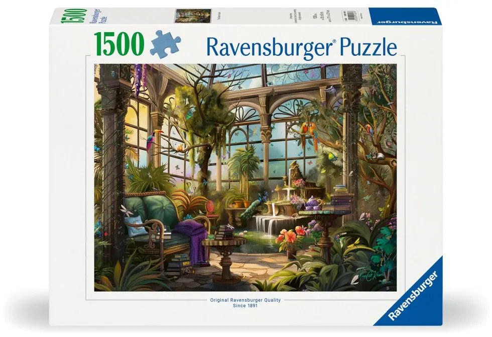 PUZZLE CASA PLINA DE PLANTE 1500 PIESE - RAVENSBURGER (RVSPA01397)