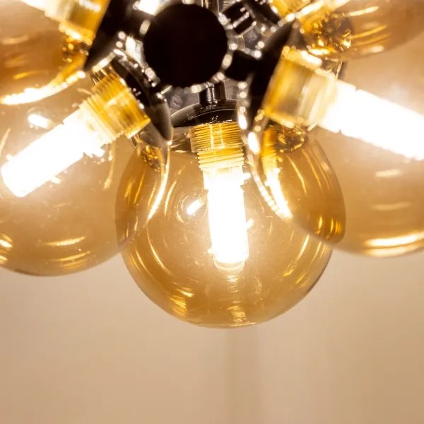 Lustră LED pe cablu Brilagi MILLA 6xG9/3W/230V crom lucios/auriu