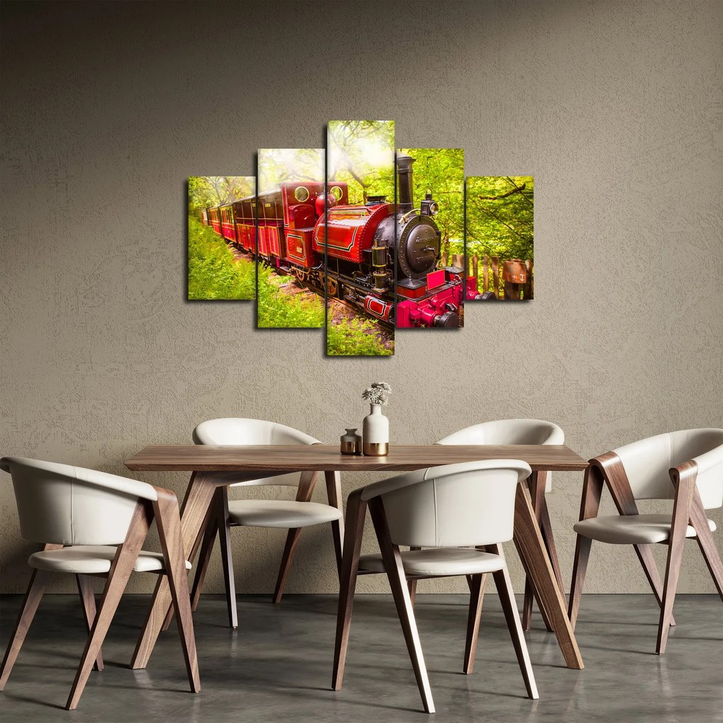 Tablou - Tren cu aburi (150x105 cm)