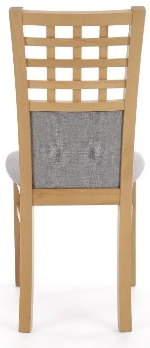 Scaun de bucaterie Gerard 3, stejar gri/miere