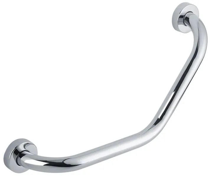 Bara de sprijin unghiulara pentru baie crom