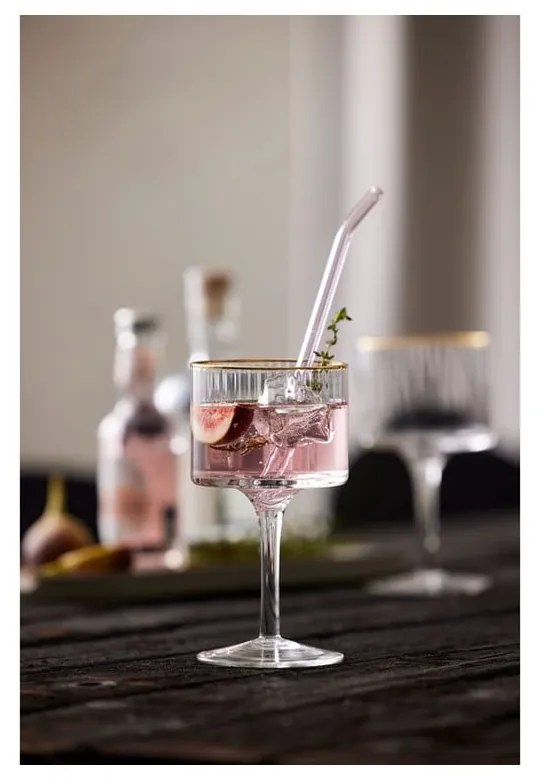 Set 4 pahare pentru gin & tonic Lyngby Glas Palermo, 320 ml