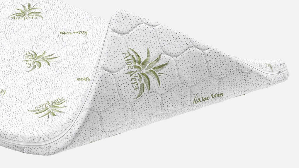 Topper saltea Sleepy, Aloe Comfort, 80x200x7, Tare