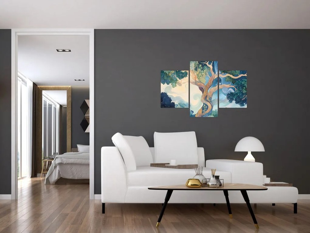 Tablou – Arbore cosmic (90x60 cm)