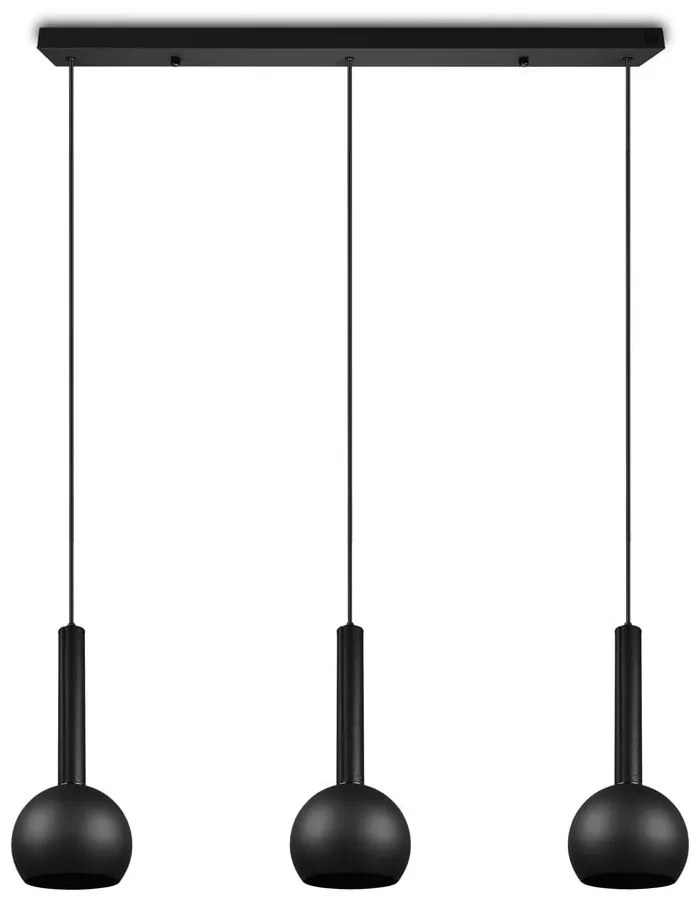 Lustră neagră Ciliana – CINQUE