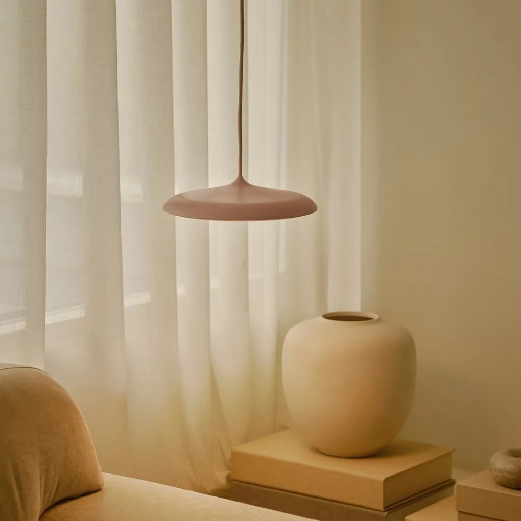 Lustra, Pendul LED, Design Nordic Minimalist, Artist 25cm, Dusty rose