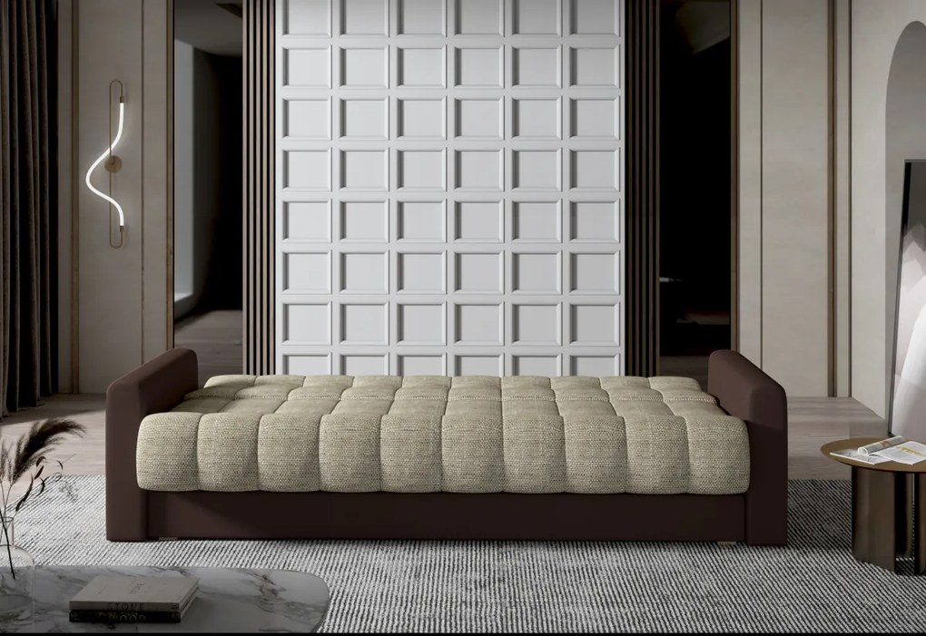 Supermobel Canapea tapitata extensibila GARETT, 210x90x85, sawana 14/soft 17