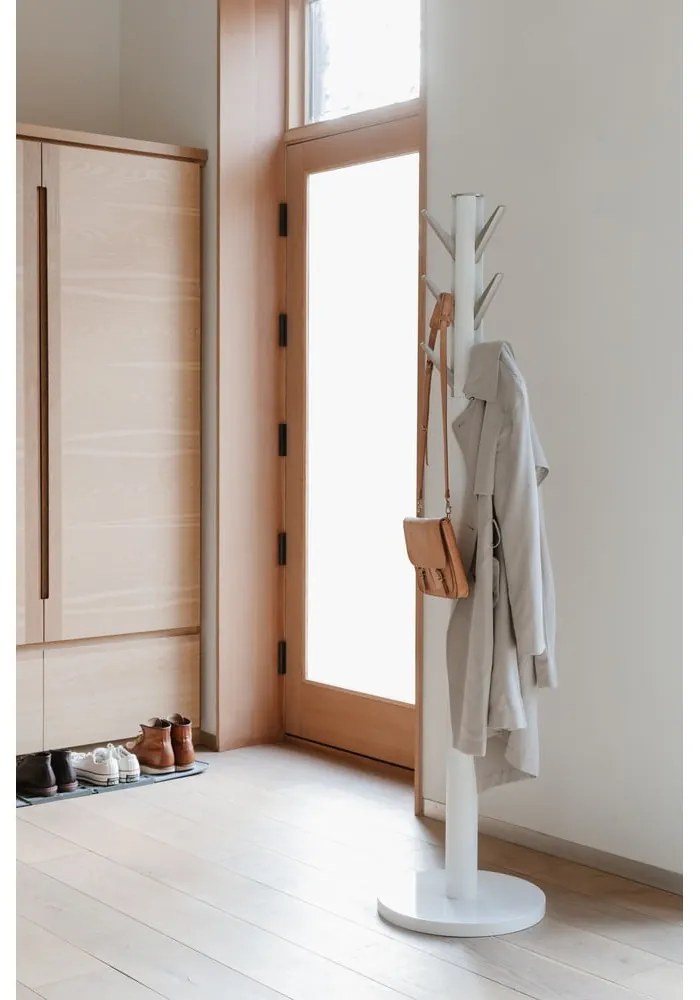 Cuier alb din lemn de arbore de cauciuc Flapper – Umbra