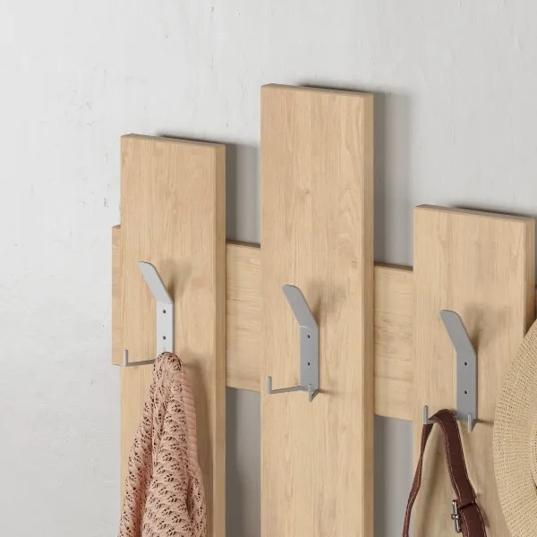 Cuier de perete WAVE 81x64 cm bej