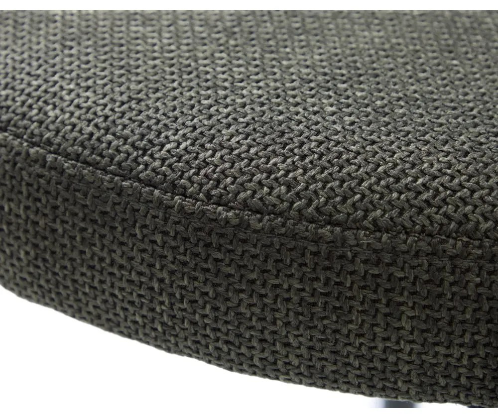 Scaun gri închis din metal Pelican – Unique Furniture