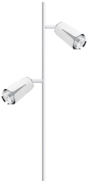 Lampadar FLOWER 2xGU10/8W/230V alb
