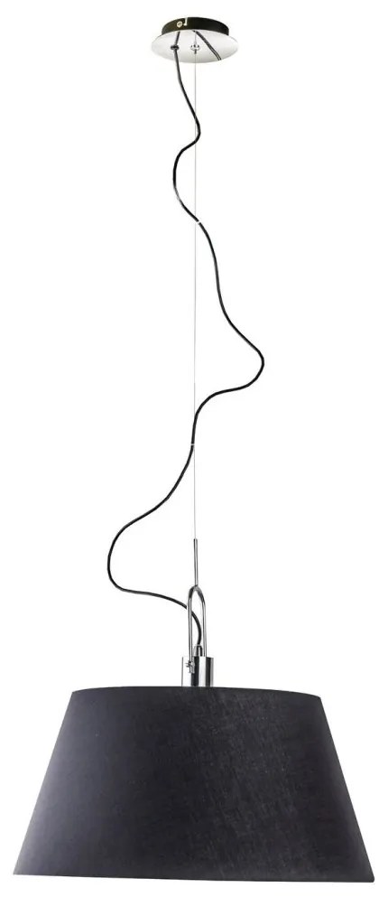 Lustra / Pendul design modern 50cm Alicante BK