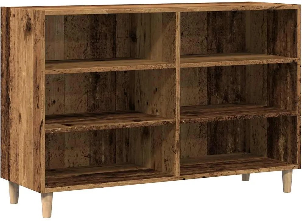 vidaXL Dulap, lemn vechi, 103,5x35x70 cm, lemn prelucrat