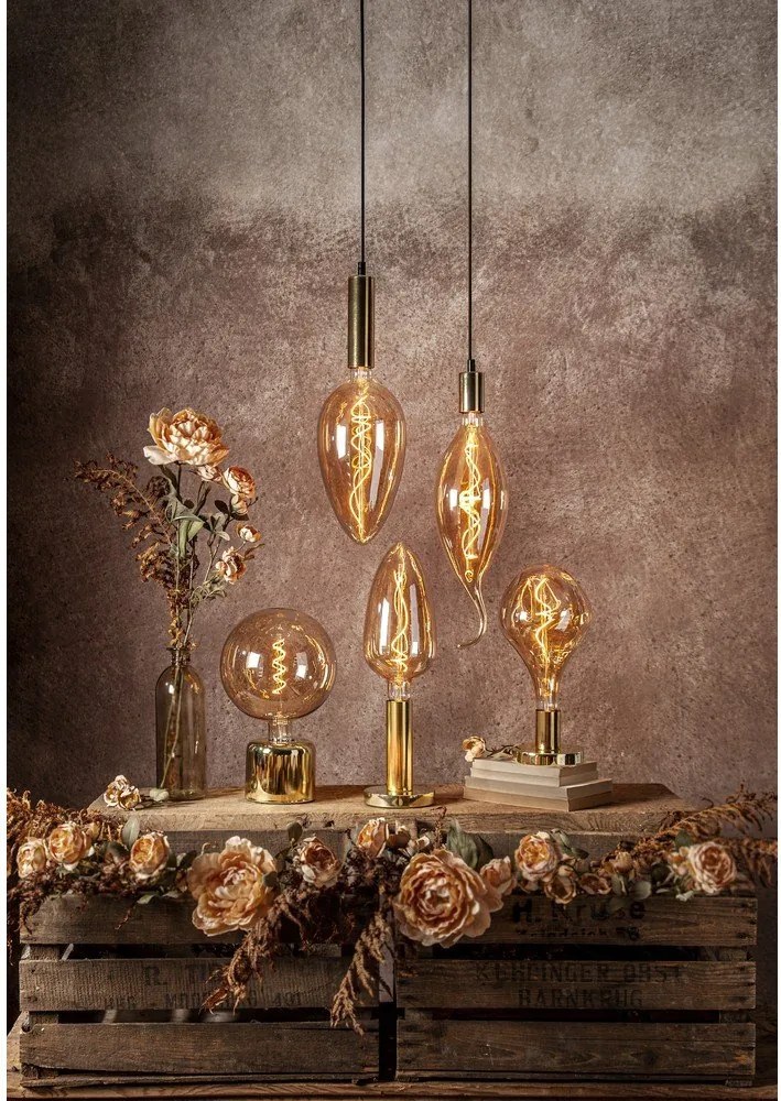 Bec LED E27, cu lumină caldă și intensitate reglabilă 4 W Industrial – Star Trading