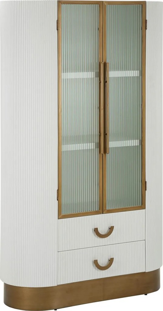 Bufet / Vitrina Tolosa Display, Mauro Ferretti, 85x40x160 cm, MDF/fier, multicolor