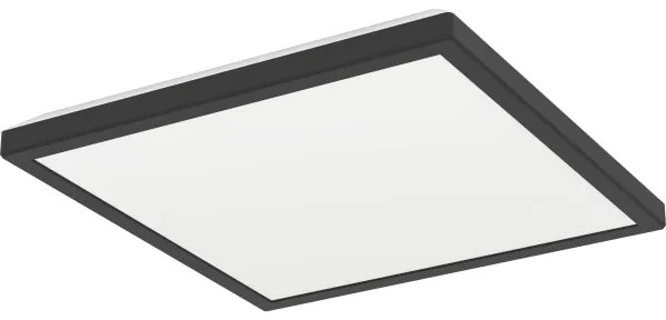 Eglo 901442-LED Plafonieră baie ROVITO 13,4W/230V 29x29cm IP44 negru