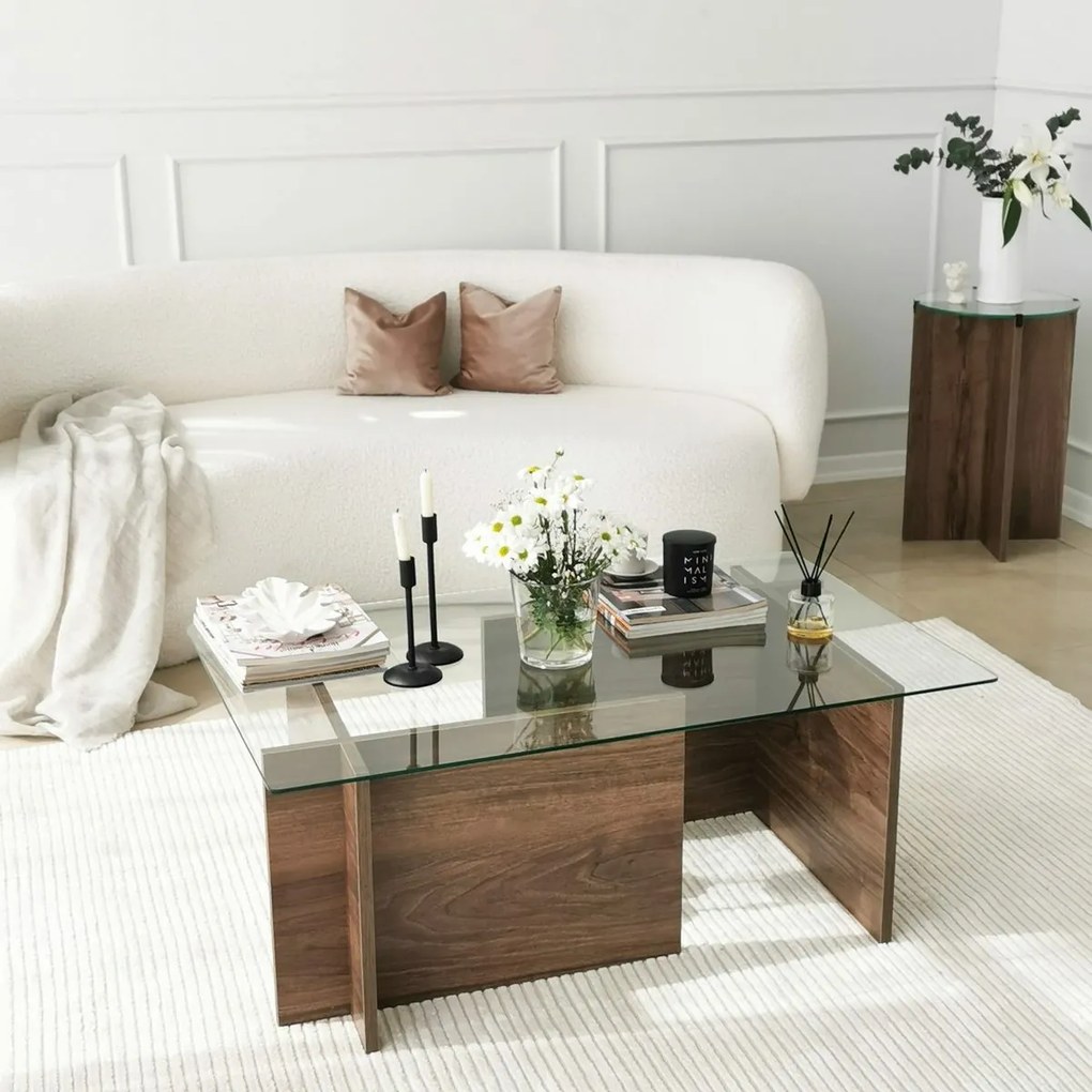 Măsuță de conferință New Escape Walnut