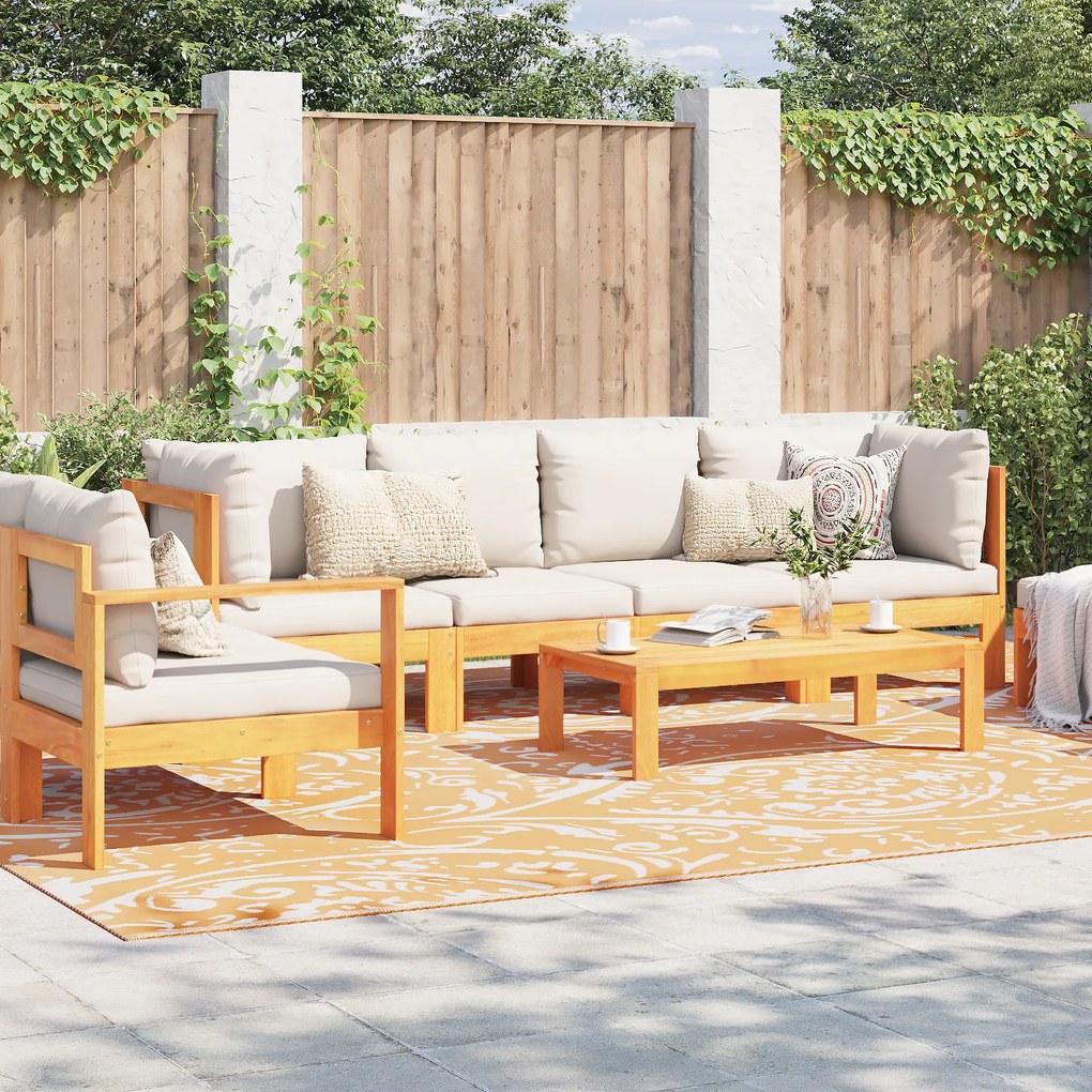 vidaXL Covor exterior ARAKIL Portocaliu și alb Poliester 300 x 400 cm