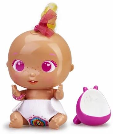 Bebelus The Mini Bellies Mini pinky twink fetita cu par galben 15539-29662