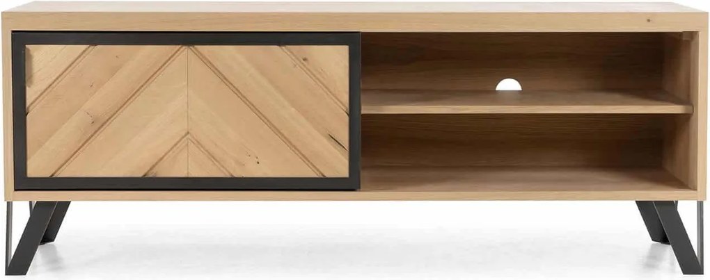 Comodă TV lemn masiv Relief Multiple Dimensiuni - 55 x 42 x 145 cm