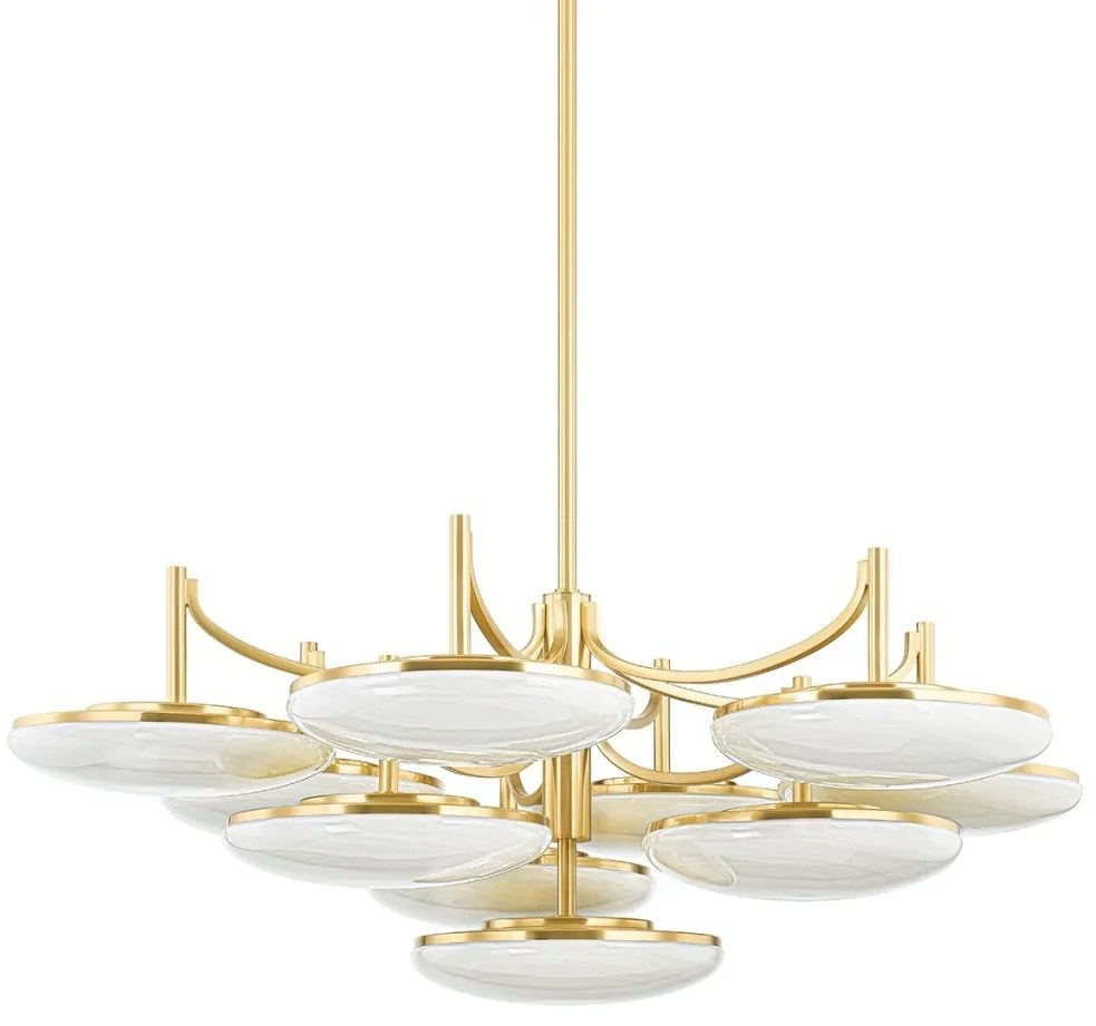 Candelabru LED, Sticla Gravata, Design LUX, Alama, Bregman