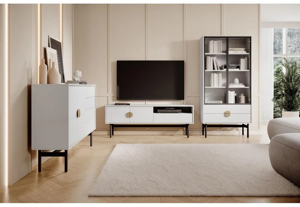 Masă TV Stellia S2 (alb). 1099076