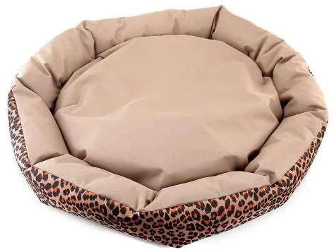 Culcus impermeabil, pentru caine/pisica, model animal print, 77 cm