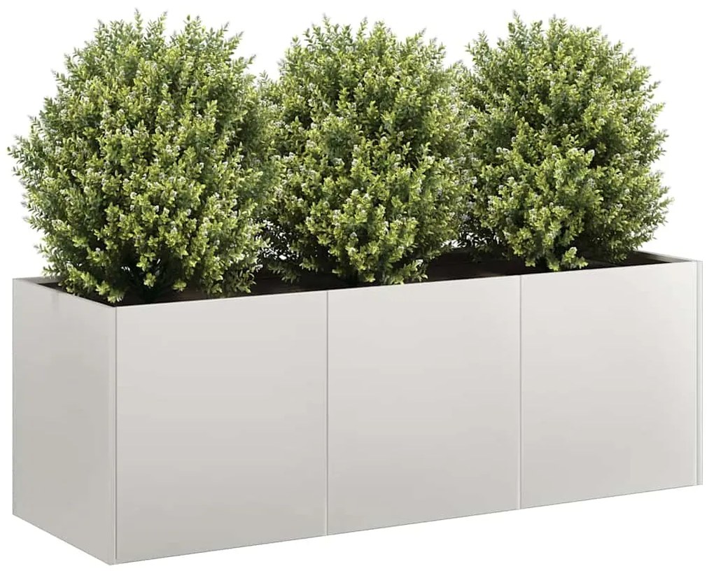 vidaXL Jardinieră 120x40x40 cm oțel inoxidabil