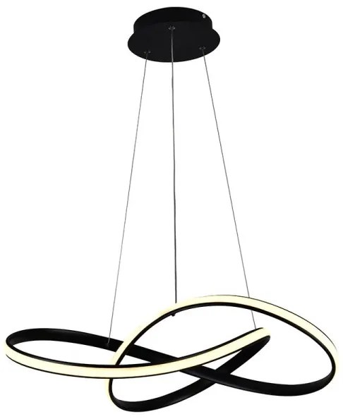 Lustră LED dimabilă pe cablu LED/70W/230V 3000-6500K + telecomandă