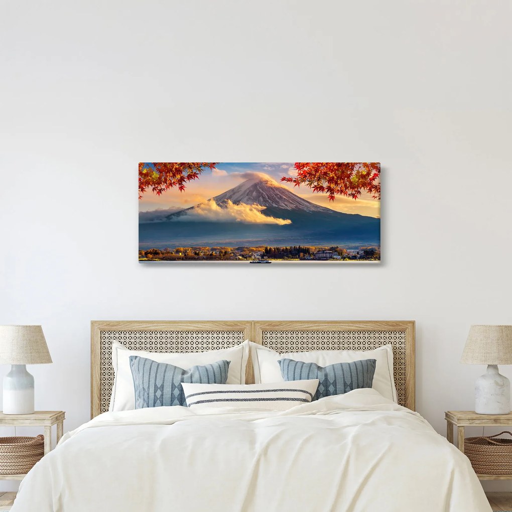 Tablou - Japonia, Muntele Fudji (120x50 cm)