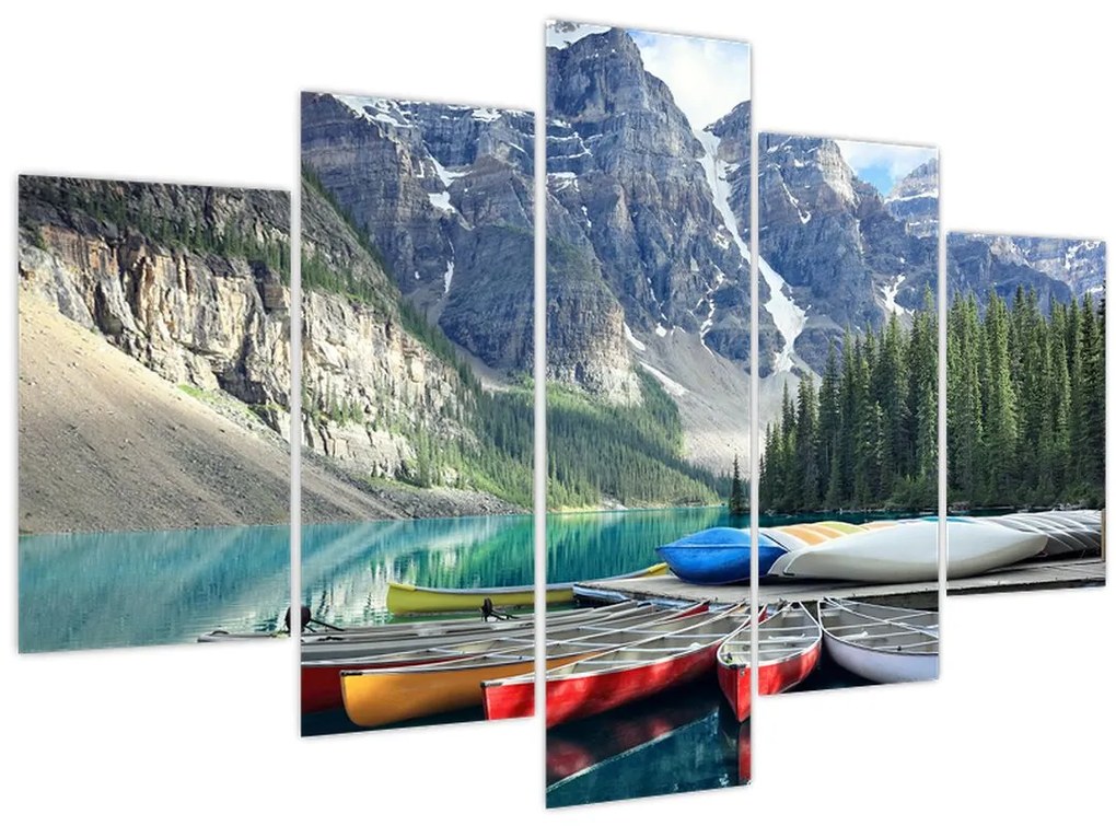 Tablou - Moraine Lake (150x105 cm)