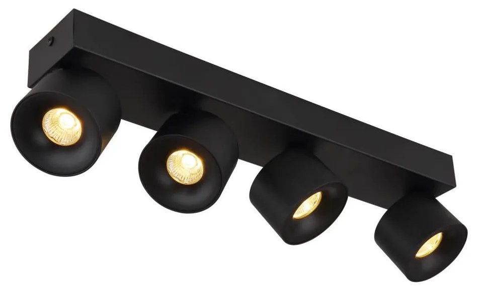 Spot LED Globo 56961-4B RAE 4xLED/6W/230V negru