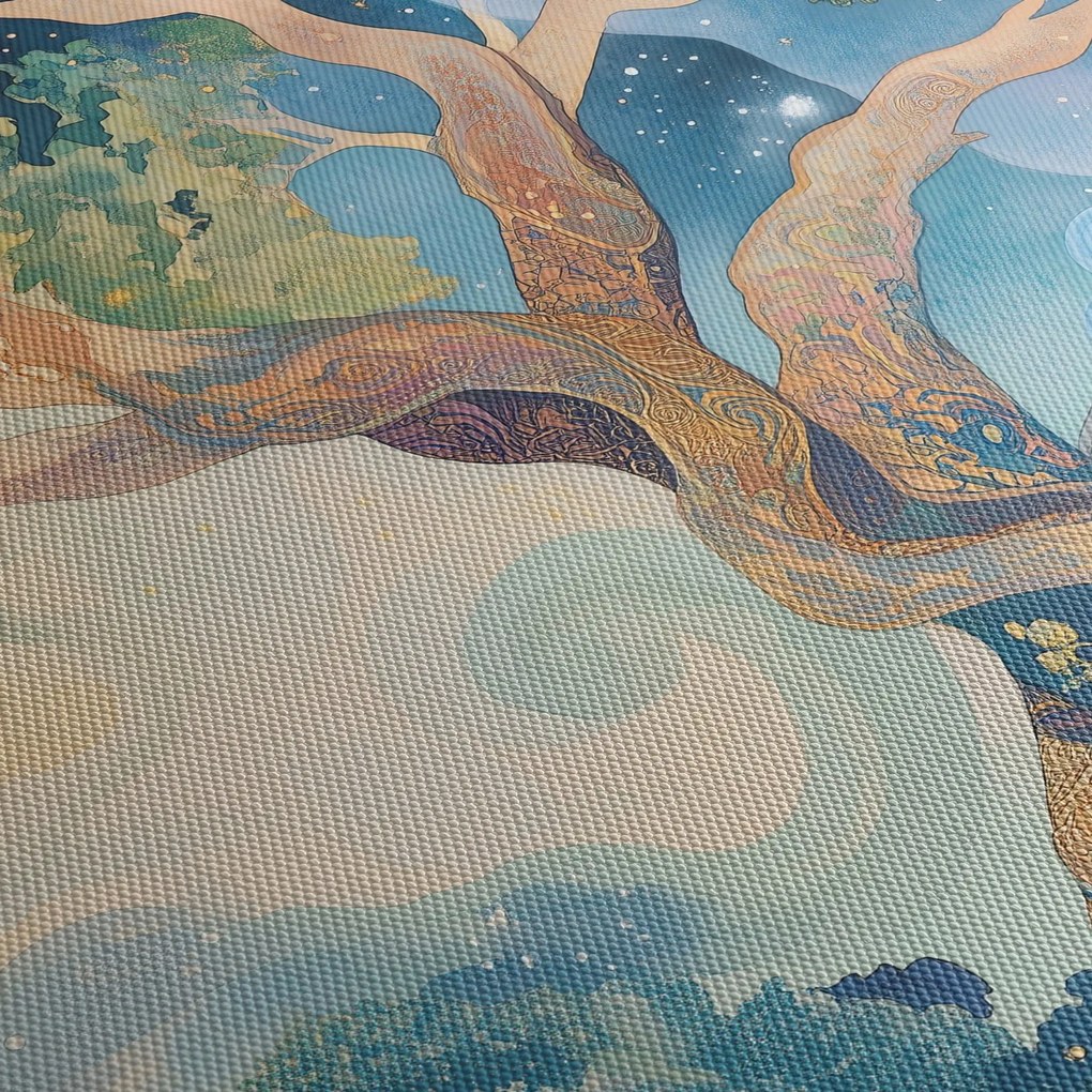 Tablou – Arbore cosmic (120x50 cm)