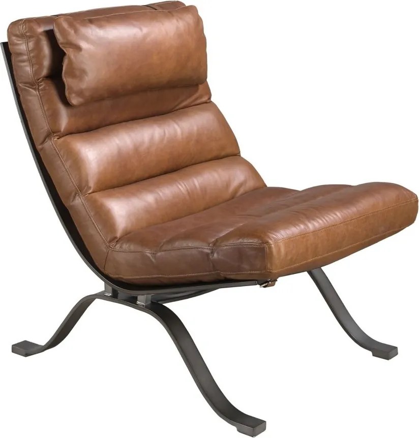 Fotoliu design LUX Dark Brown Leather