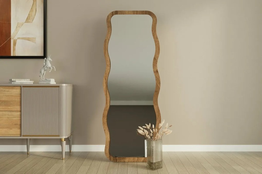 Oglinda Aror Walnut 50 x 160 cm