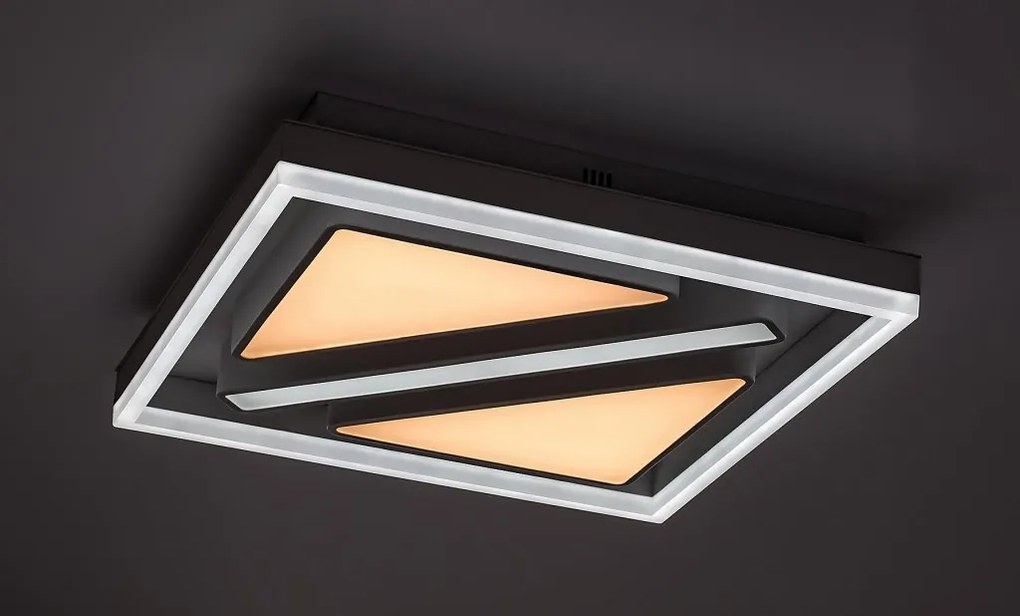 Plafoniera LED cu telecomanda Gremin 35x40cm