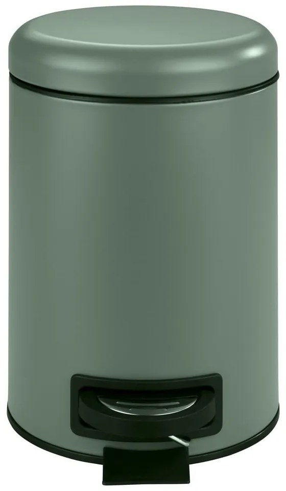 Coș cu pedală pentru baie Wenko Leman, 3 l, verde