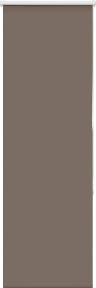 vidaXL Jaluzea cu role opace cafea 45x130 cm lățime țesătură 40,7 cm
