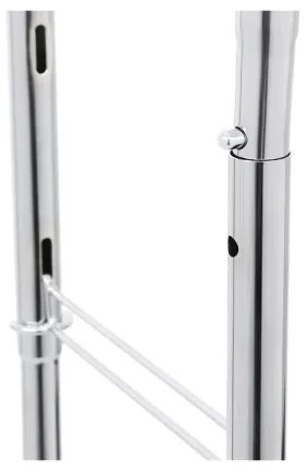 Cuier mobil de podea LINEA, argintiu