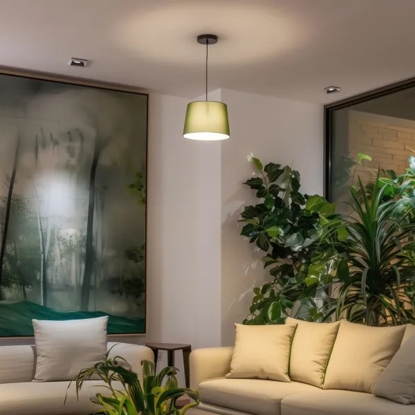 Brilagi - Pendul LED CERIA 1x E27/40W/230V Ø 30 cm, verde