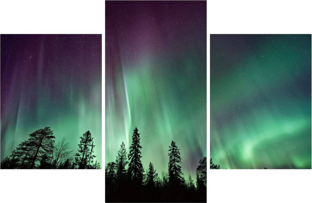 Tablou cu Northern Lights (90x60 cm)