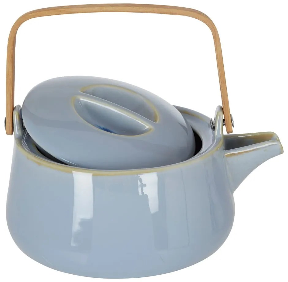 Ceainic albastru din porțelan 1 l Juna – Premier Housewares