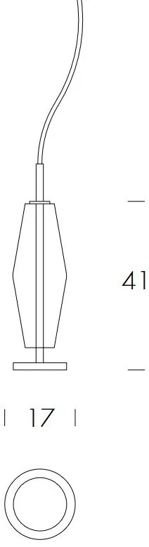 Pendul LED, Lustra suspendata deosebita design LUX Chic