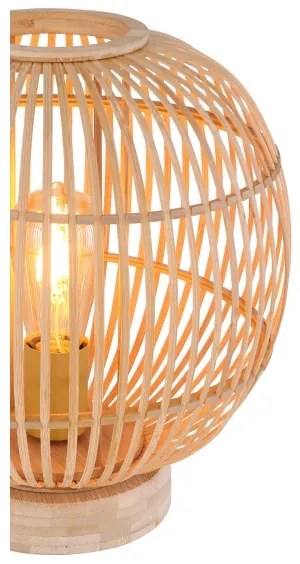 Lampă de masă HILDEGARD 1xE27/60W230V bambus Globo 15368T