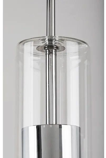 Lustră pe cablu KALEVI 1xGU10/50W/230V transparent/crom Rabalux 72046