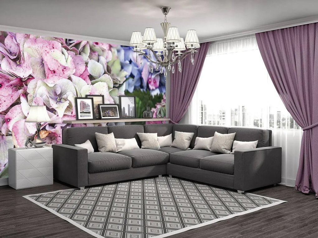 Fototapet - Flori pastel (152,5x104 cm)