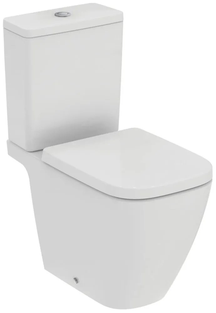 Vas wc stativ rimless Ideal Standard i.life B cu functie bideu, rezervor si capac slim inclus